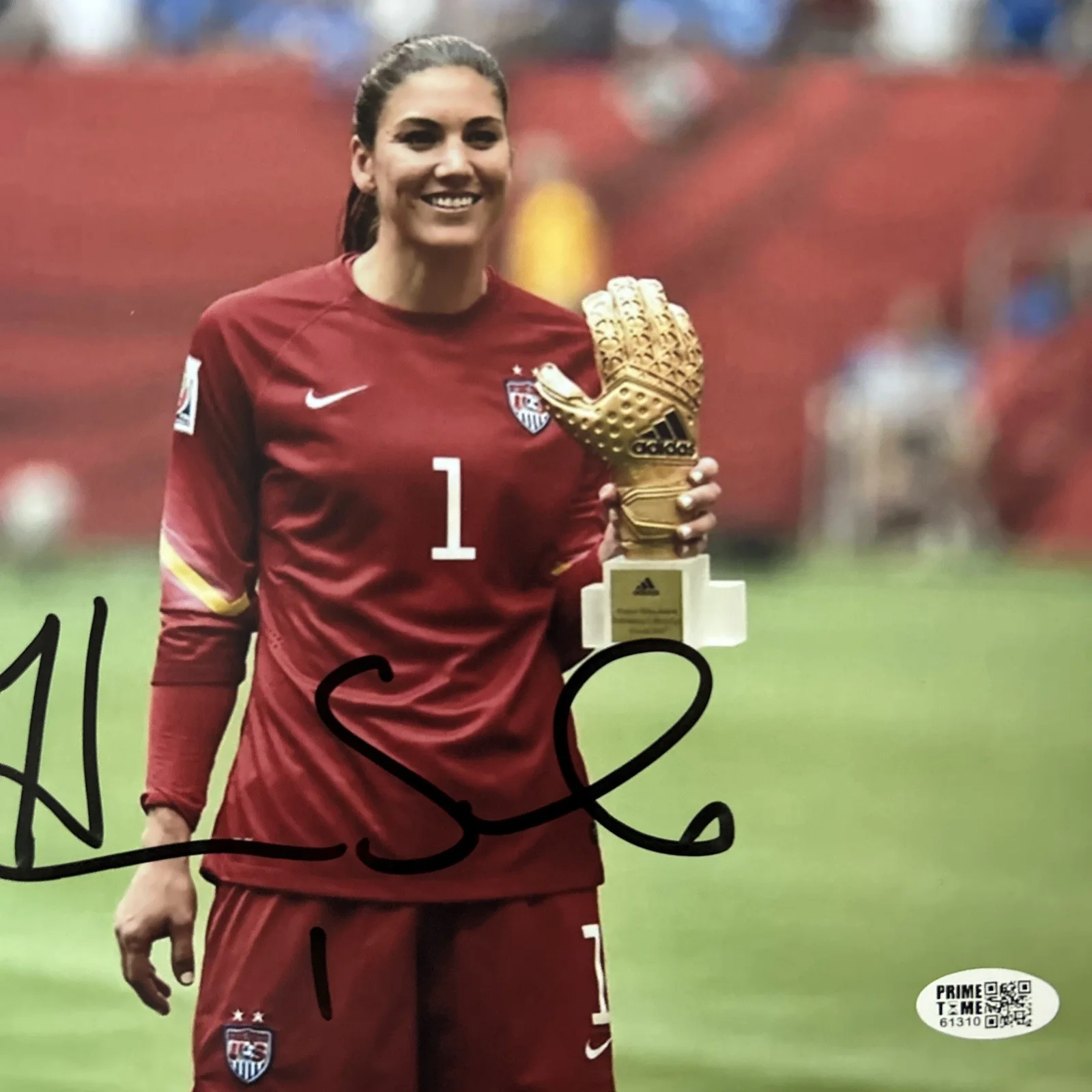 Hope Solo — Hope Solo Signed 8x10 Picture Autographed Photo with COA, изображение 3