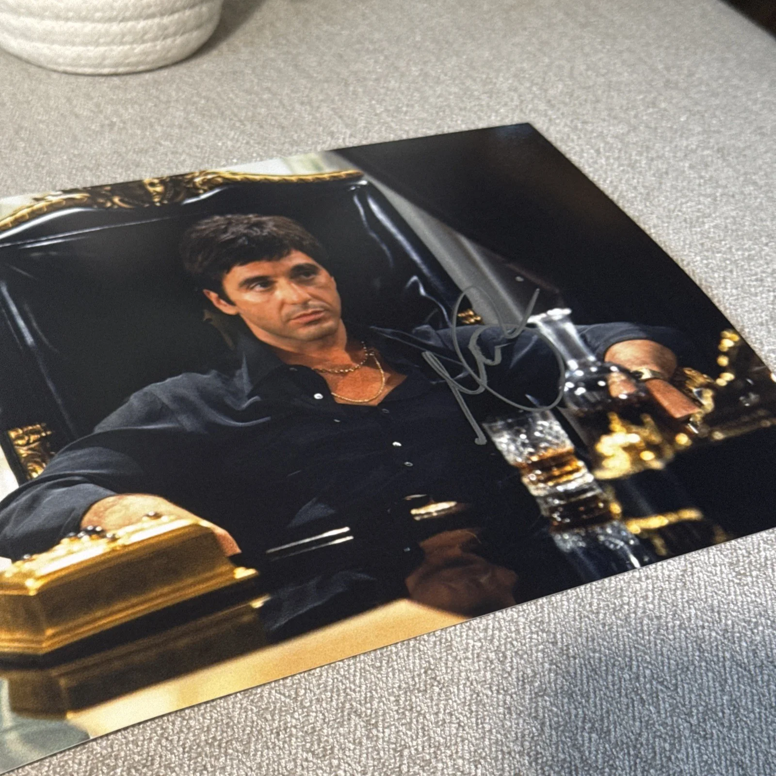 AL PACINO — AL PACINO Signed (SCARFACE) 8x10" GENUINE Authentic Autograph w/COA & Hologram !, изображение 2