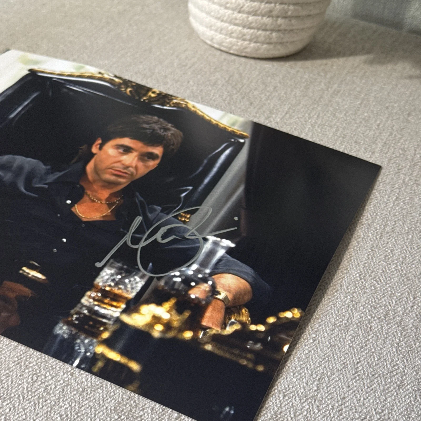 AL PACINO — AL PACINO Signed (SCARFACE) 8x10" GENUINE Authentic Autograph w/COA & Hologram !, изображение 3