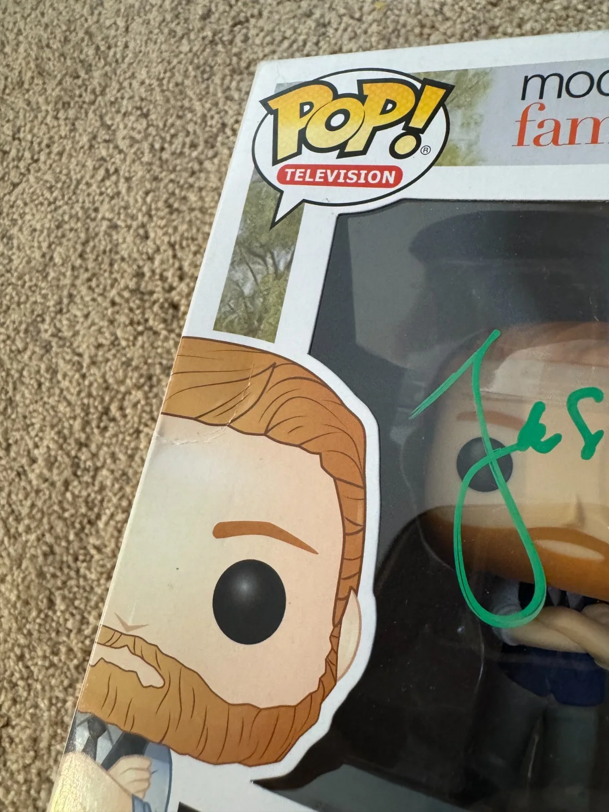 Jesse Tyler Ferguson Signed Mitch Modern Family Funko Pop Autograph 757, image 5