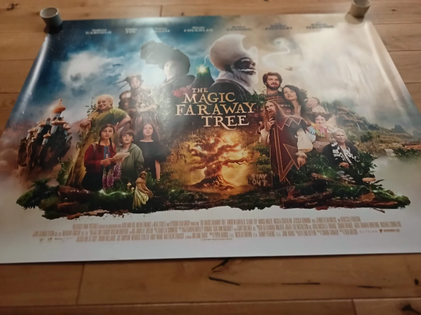 The Magic Faraway Tree Original UK Cinema Quad Poster 30"x40" Double Sided, изображение 2