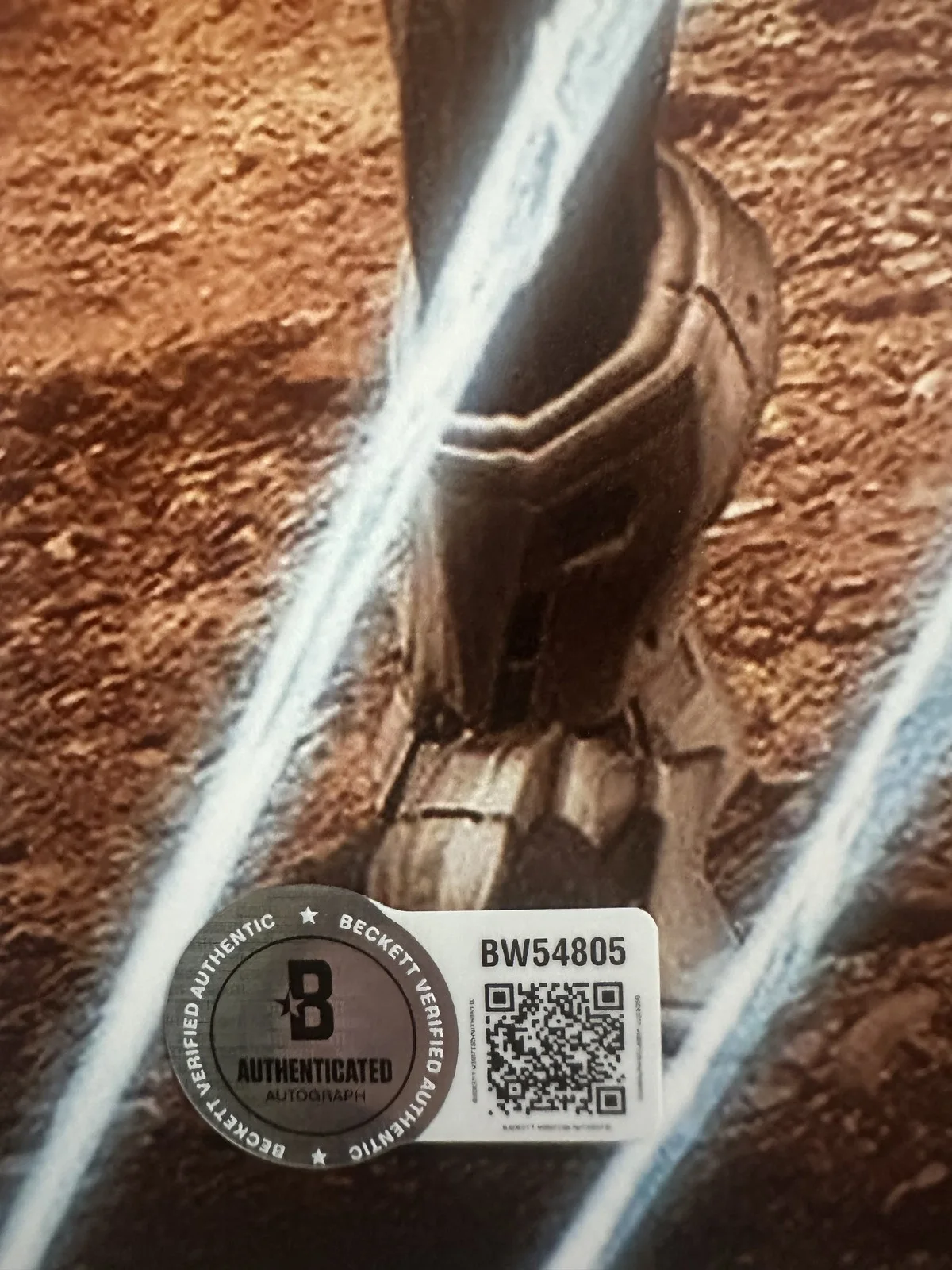 Keith David — Keith David Signed Arbiter Vadam 11x14 photo Halo Autograph Master Chief BAS 805, изображение 2