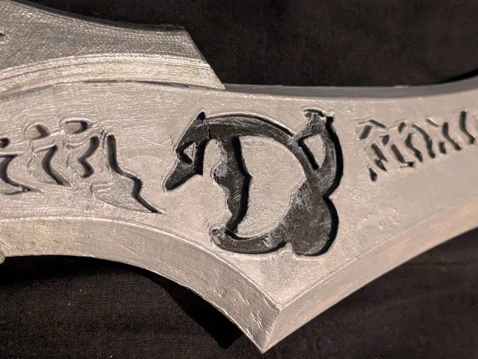 Seraph Blade Shadowhunters Replica – 3D Printed Cosplay Prop Sword Unpainted Kit, image 2