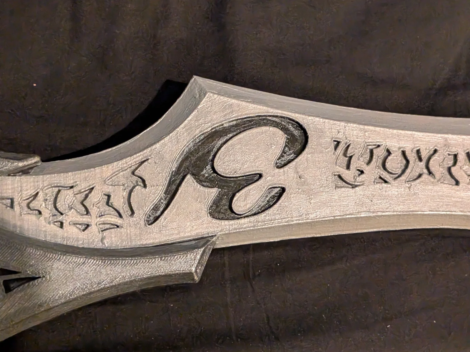 Seraph Blade Shadowhunters Replica – 3D Printed Cosplay Prop Sword Unpainted Kit, image 5