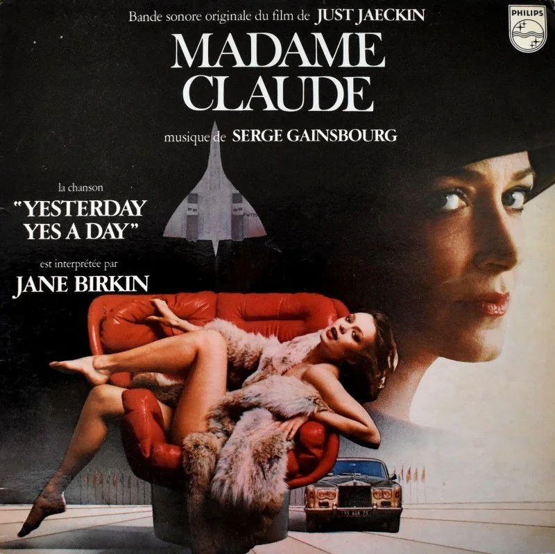 Serge Gainsbourg - Madame Claude (Original Film Soundtrack) [LP], изображение 3