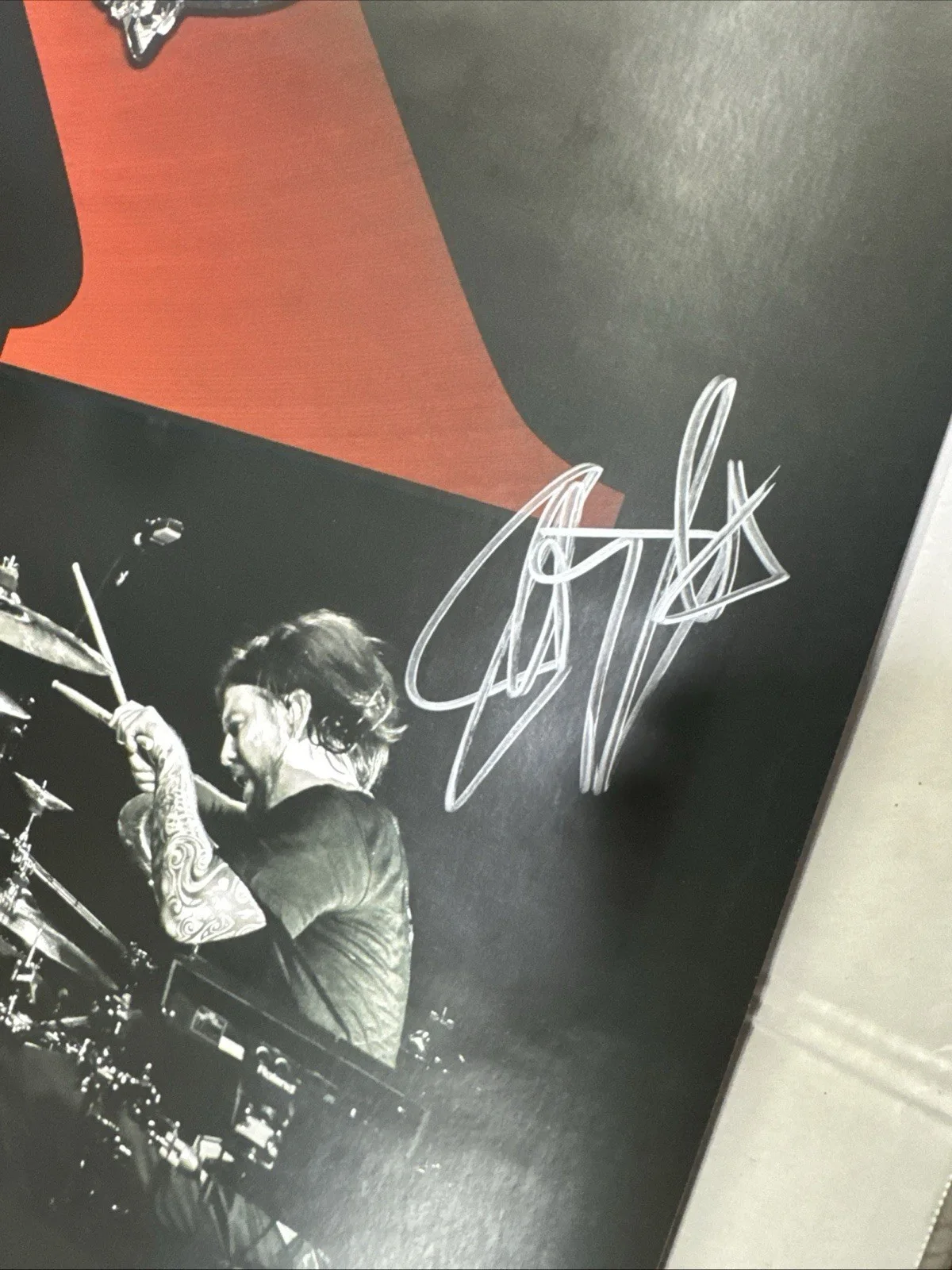 ALTER BRIDGE AB X Tour Concert Poster Autographed by all 4, 2 sided / 24x36 NOS, image 3