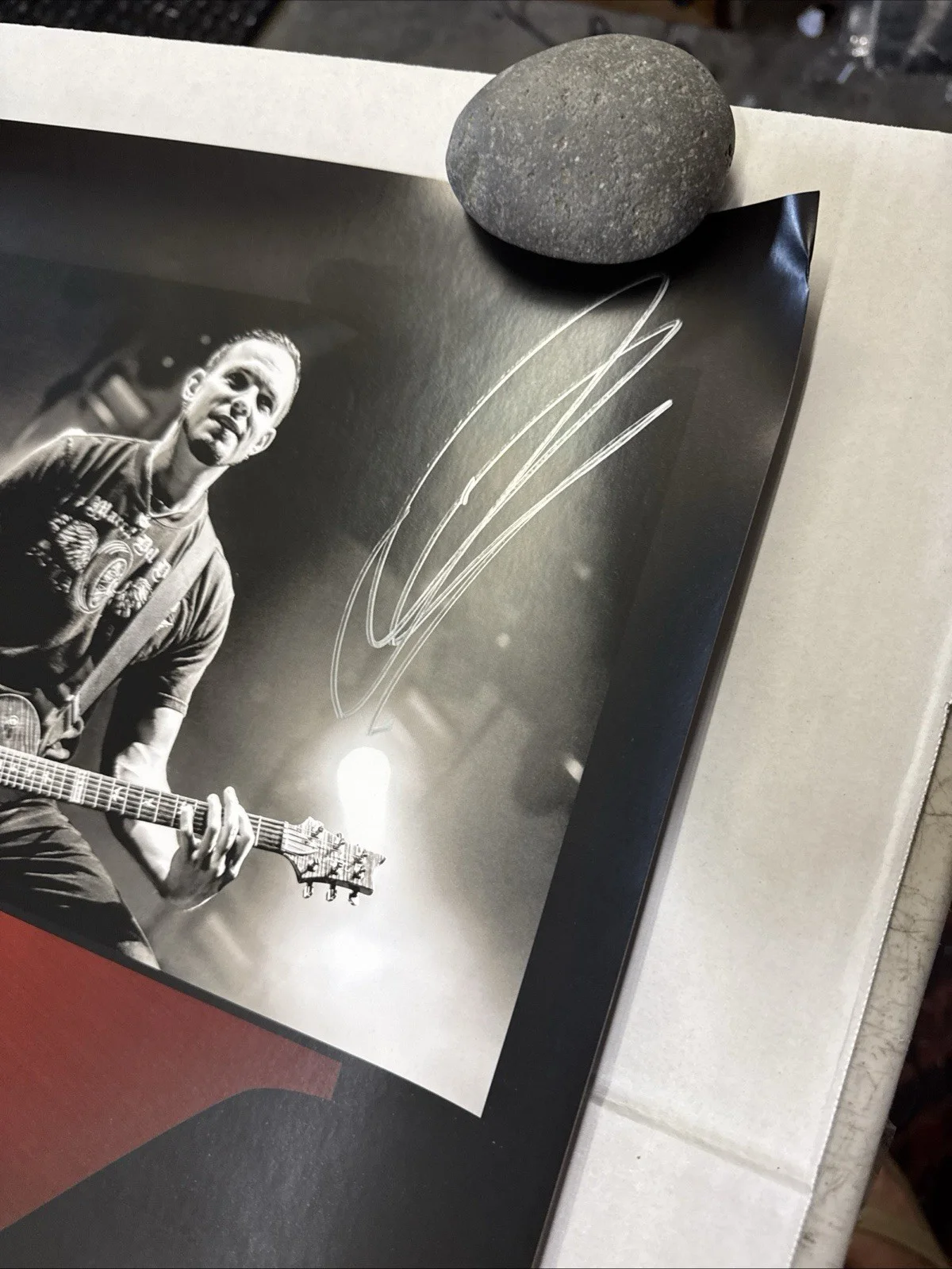 ALTER BRIDGE AB X Tour Concert Poster Autographed by all 4, 2 sided / 24x36 NOS, image 5