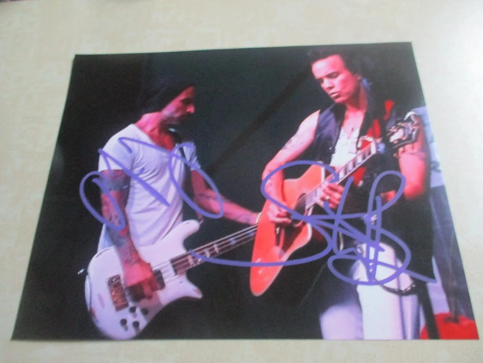 TRIXTER AUTHENTIC AUTOGRAPHED/SIGNED 8X10 PHOTO #2-STEVE BROWN & PJ FARLEY, image 2