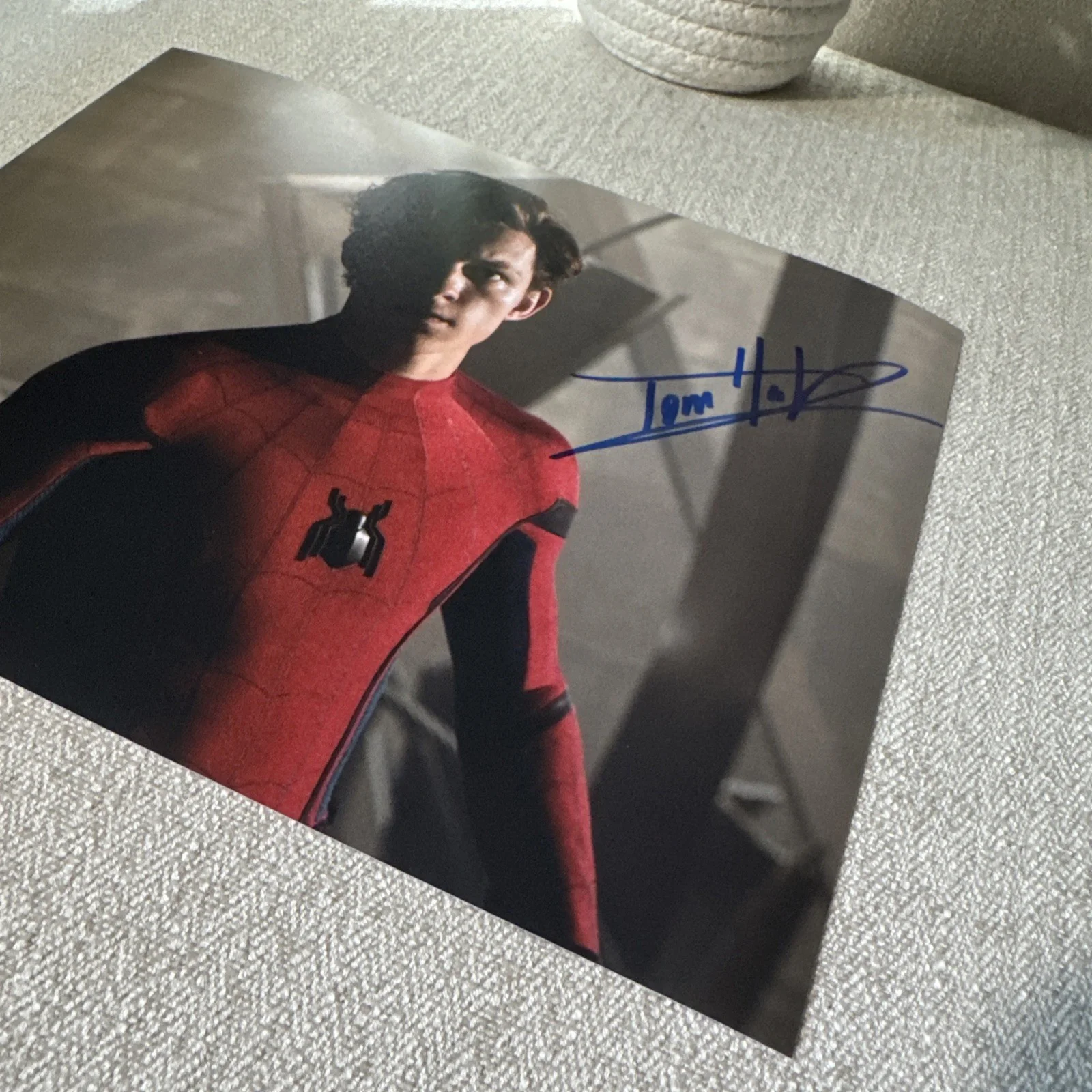 Tom Holland Spider-Man Autographed Signed 8X10 Photo w/COA Proof & Hologram !!, изображение 2