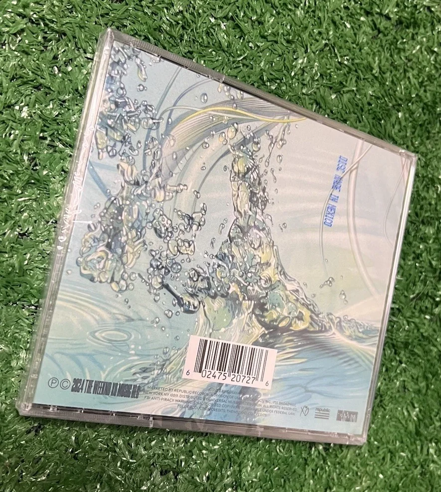 The Weeknd X Sorayama Hurry Up Tomorrow Signed Autograph Art Card & CD, image 2
