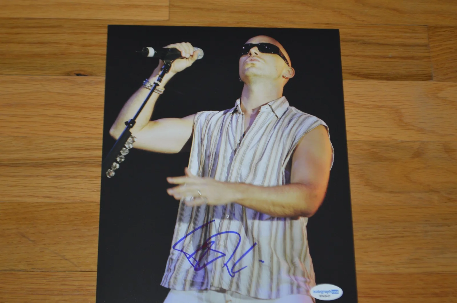 Live~ Ed Kowalczyk Autographed 8x10 Color Photo with AUTOGRAPH COA, изображение 2