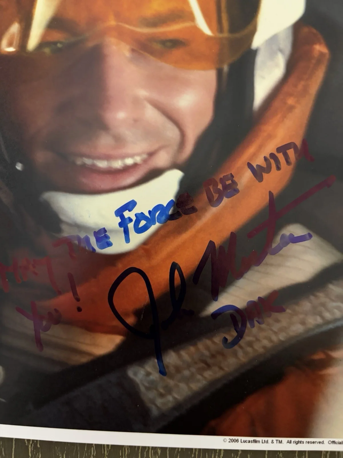 John Morton — John Morton Star Wars Signed Photograph 8x10 JSA COA, image 4