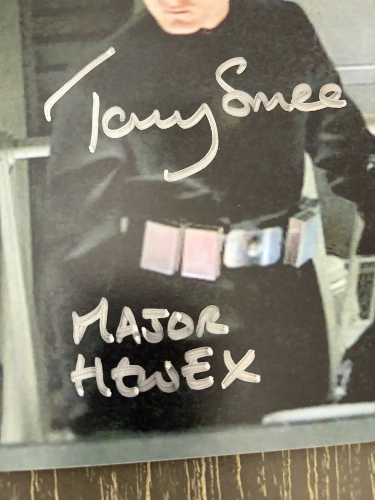 Tony Smee Star Wars Signed Photograph 8x10 JSA COA, image 4