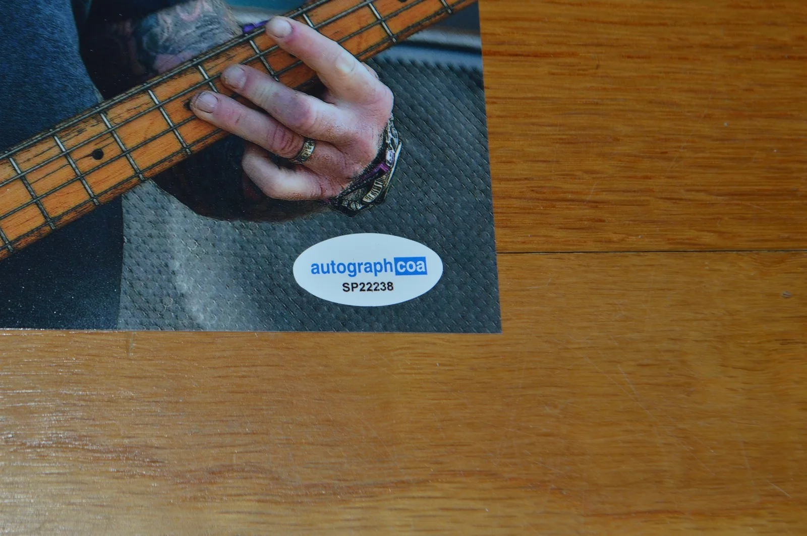 SUBLIME ~ Eric Wilson Autographed 8x10 Photo with AUTOGRAPH Hologram, image 3