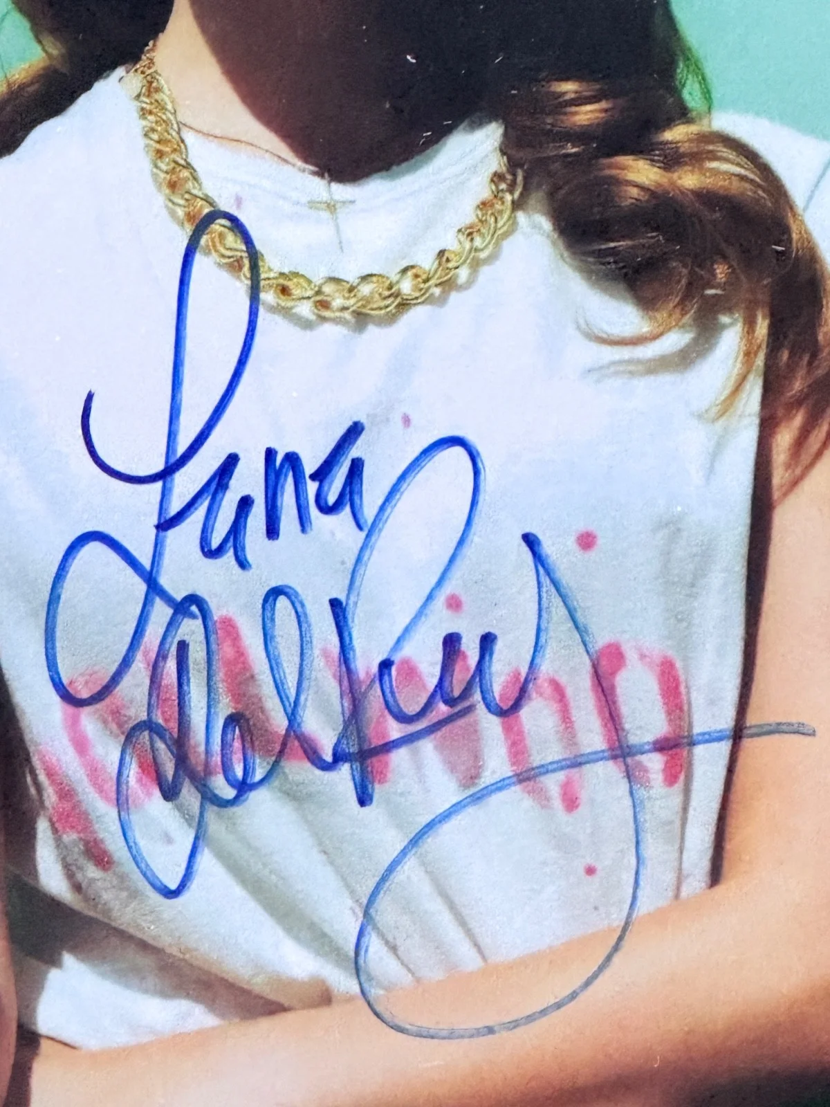 LANA DEL REY — SIGNED LANA DEL REY Photo with COA - Slipcover - Ships FREE, image 2