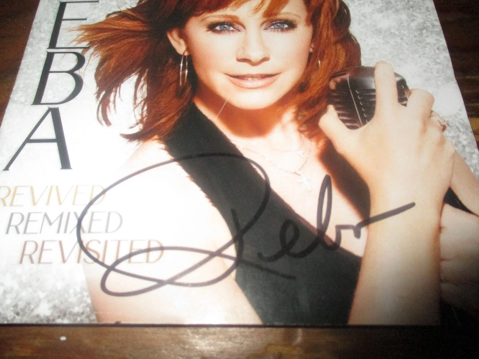 REBA MCENTIRE authentic signed/autographed 3 cd's REVIVED REMIXED REVISITED--JSA, image 4
