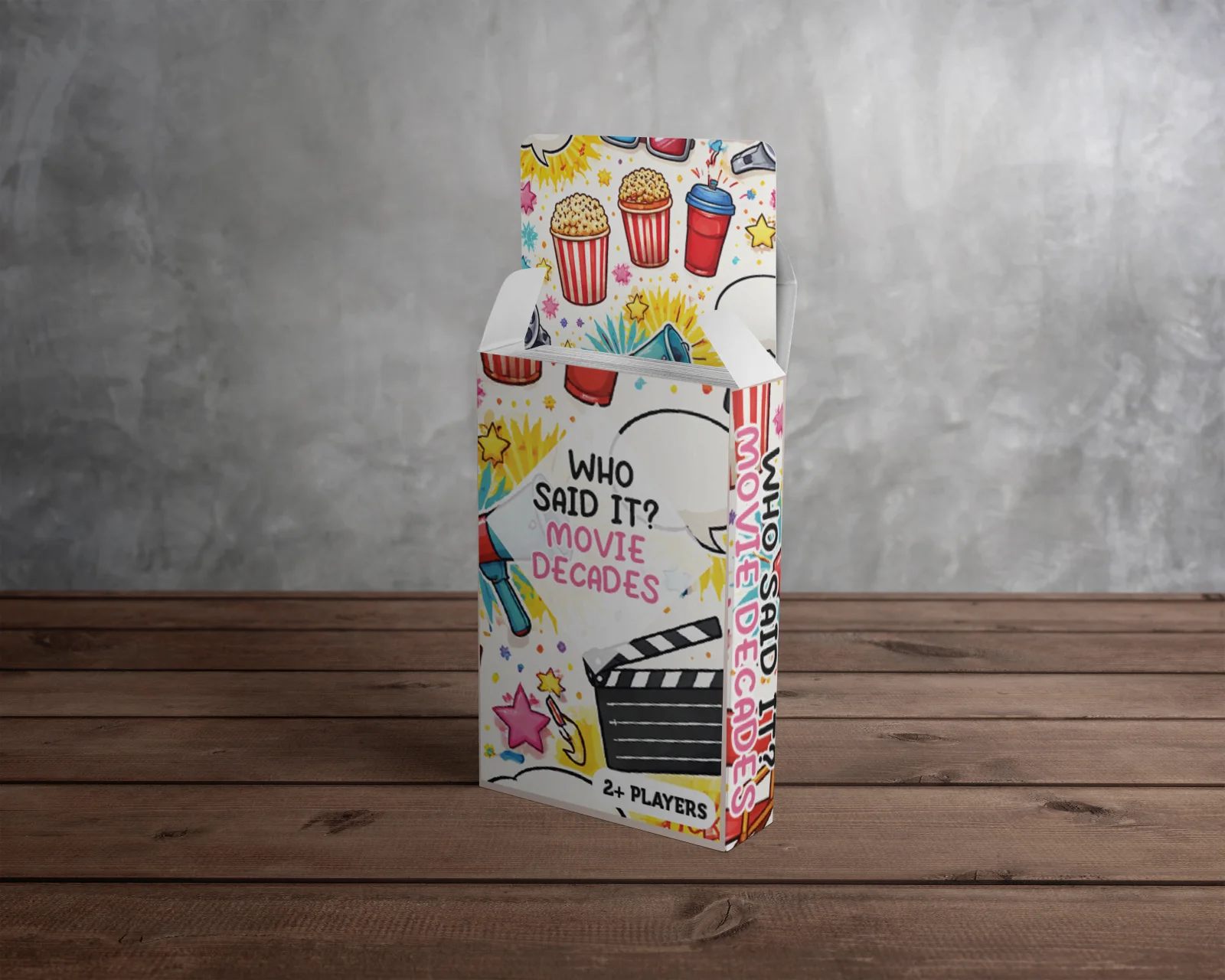 Who Said It Movie Decades Card Game – Film Quote Trivia Party Game Fun, изображение 3