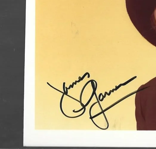 original Hand signed 8 x 10 photo of James Garner as "Maverick", image 2