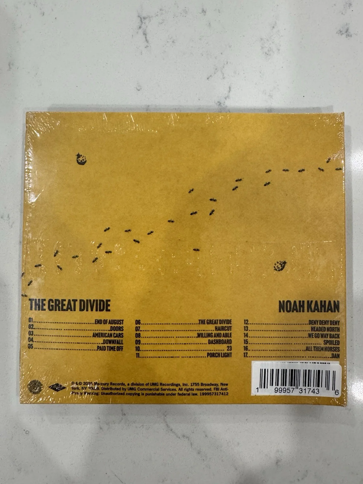 SIGNED Noah Kahan The Great Divide American Rust CD | IN HAND, image 4