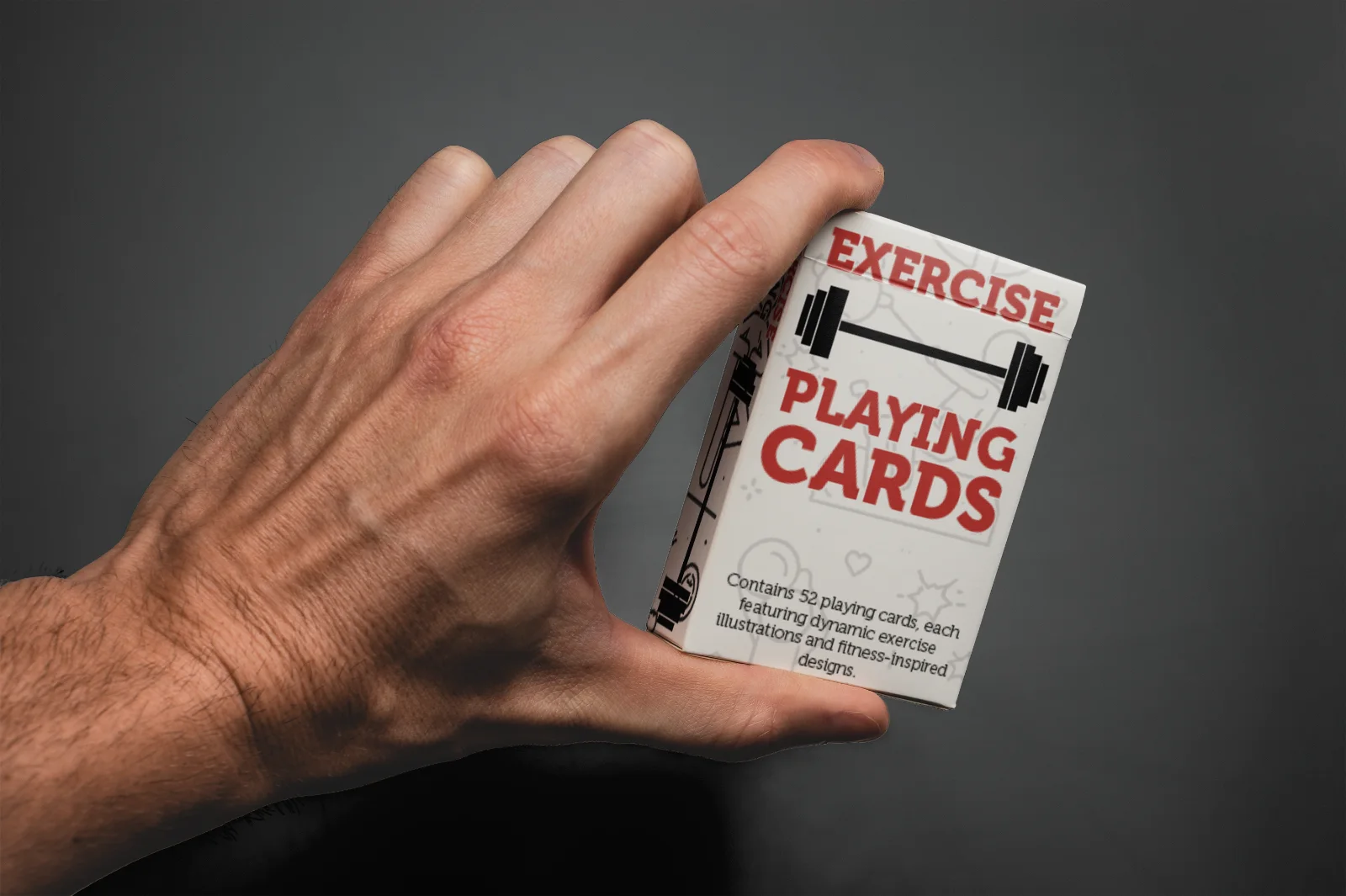 Exercise Playing Cards Deck – Fitness Workout Game Family Fun Active Cards, изображение 3
