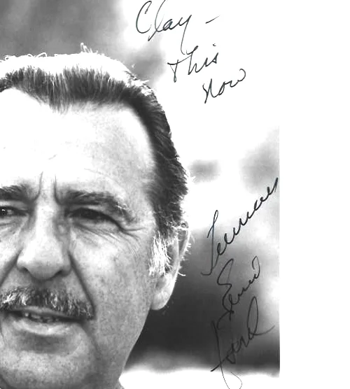 original Hand signed 8 x 10 photo of Tennessee Ernie Ford, изображение 2