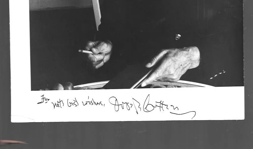 original Hand signed 8 x 10 photo of Joseph Cotton, image 2