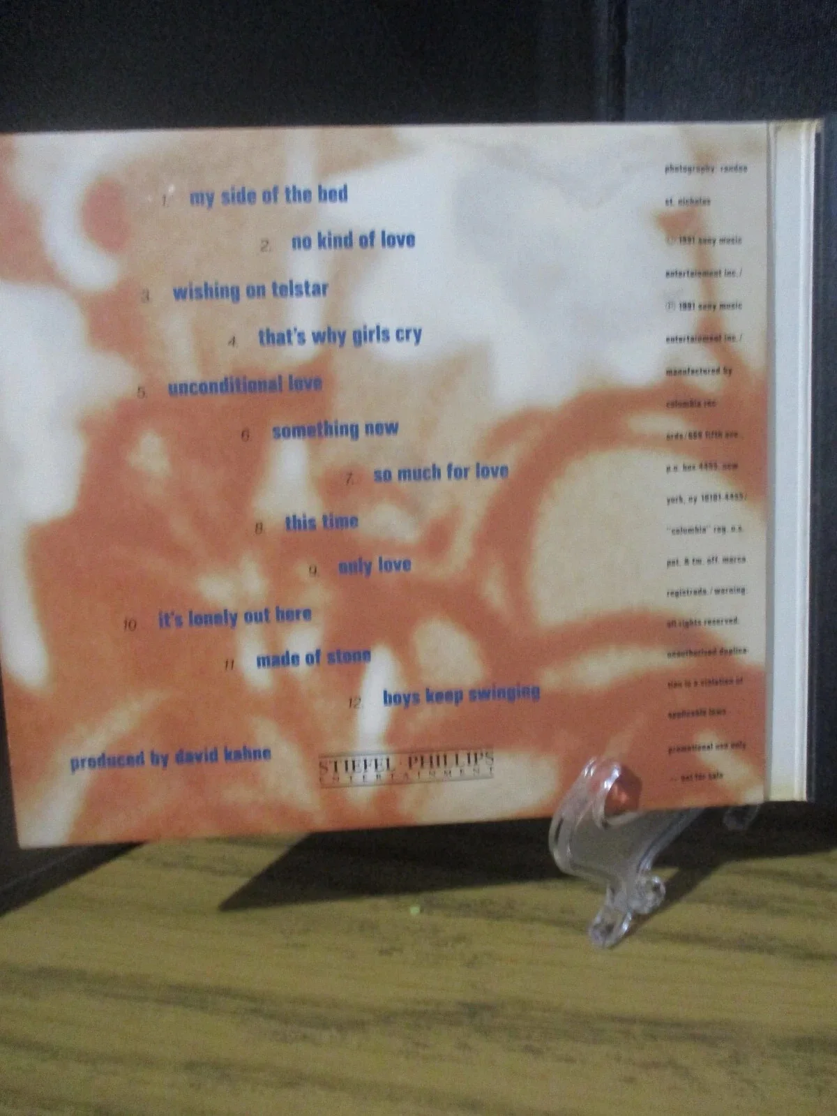 SUSANNA HOFFS (THE BANGLES) AUTHENTIC SIGNED/AUTOGRAPHED DEMO SOLO CD, image 5