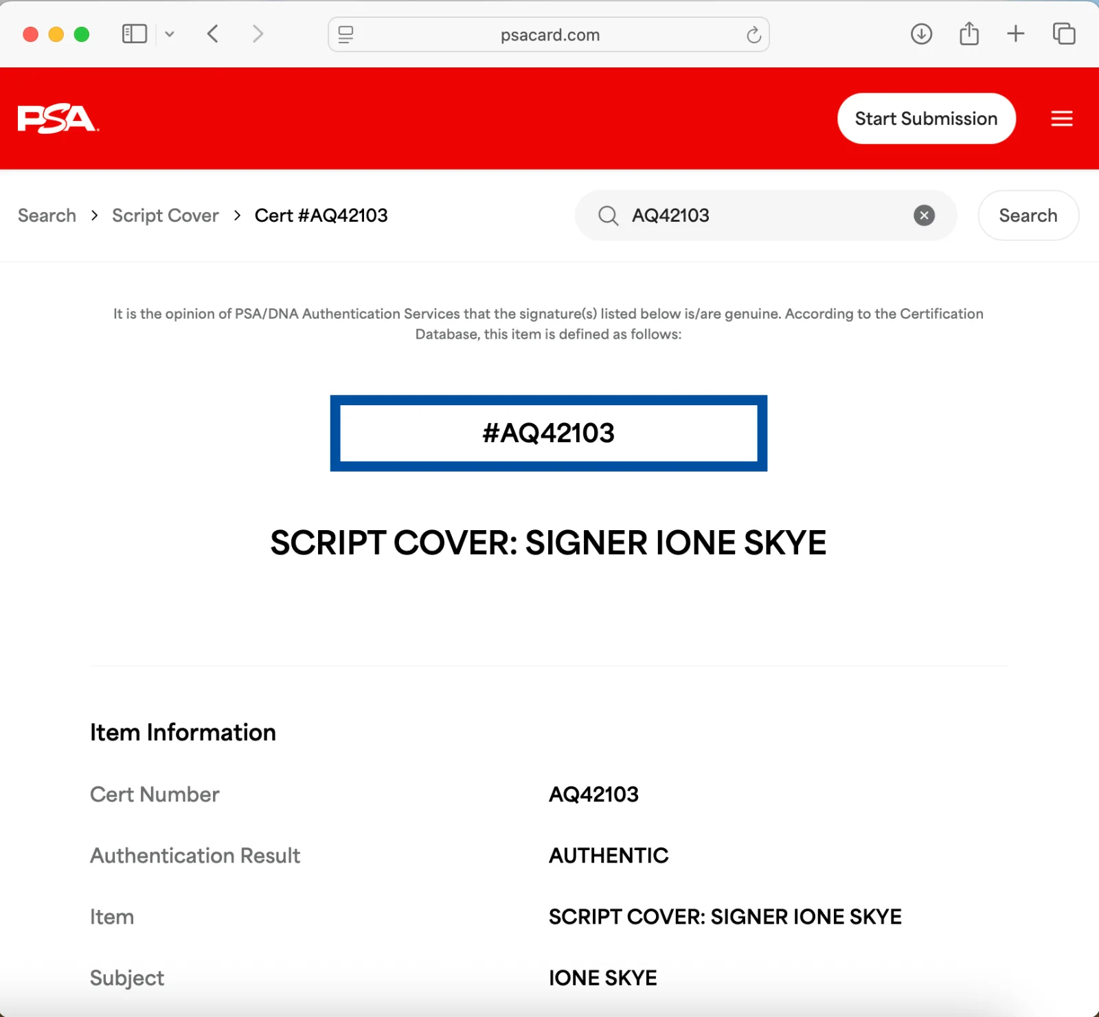 Ione Skye — IONE SKYE SIGNED FULL 118 PAGE SAY ANYTHING MOVIE SCRIPT PSA DNA AUTOGRAPH, изображение 3