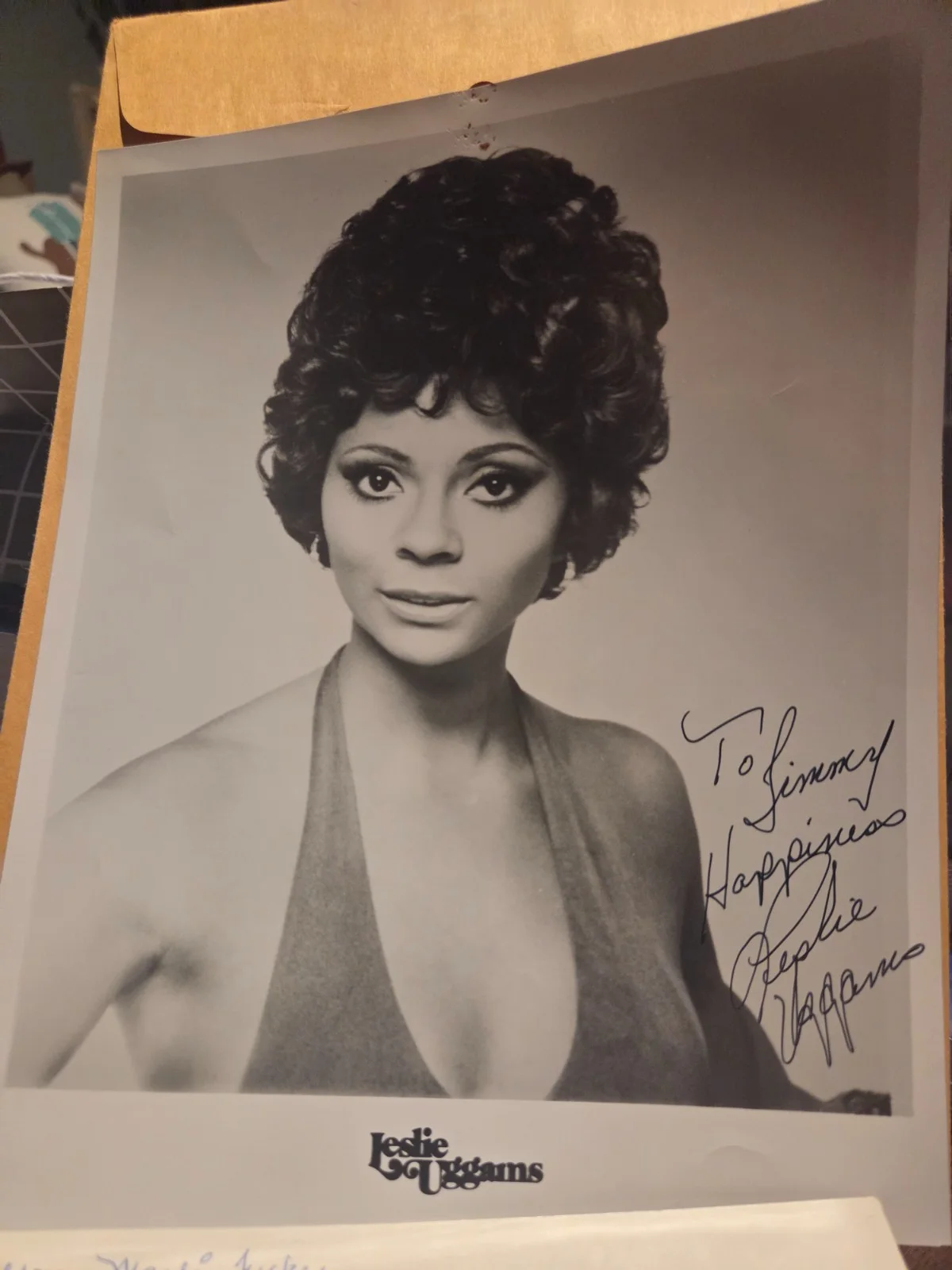 Leslie Uggams — Leslie Uggams Actress Singer Signed Autographed 8x10 Photo, изображение 2