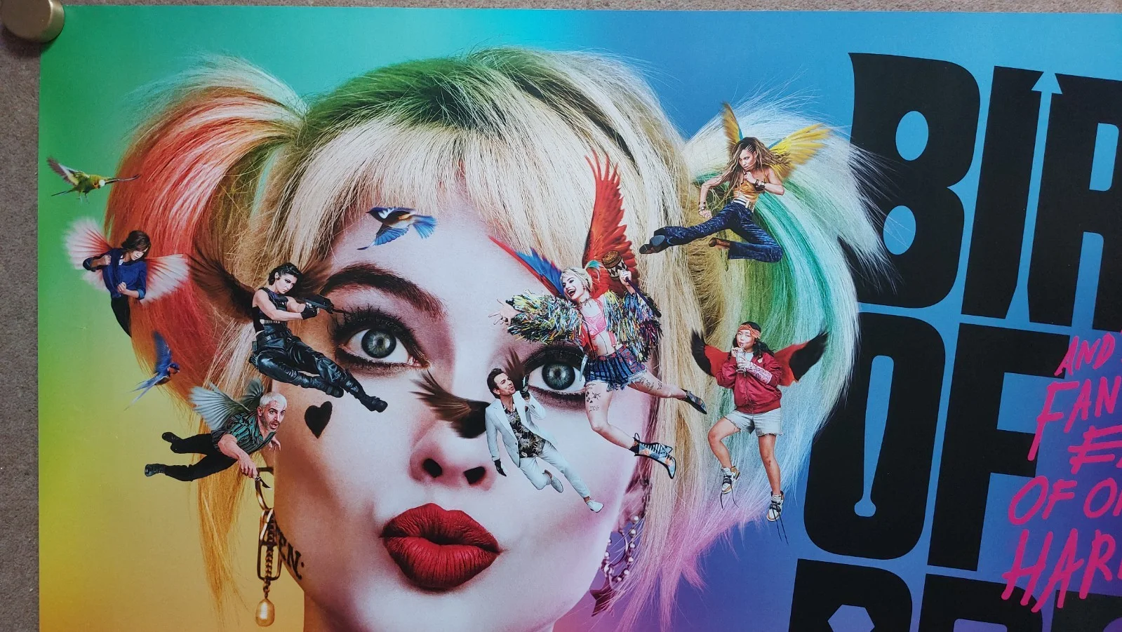 Birds of Prey Original UK Quad Poster, image 2