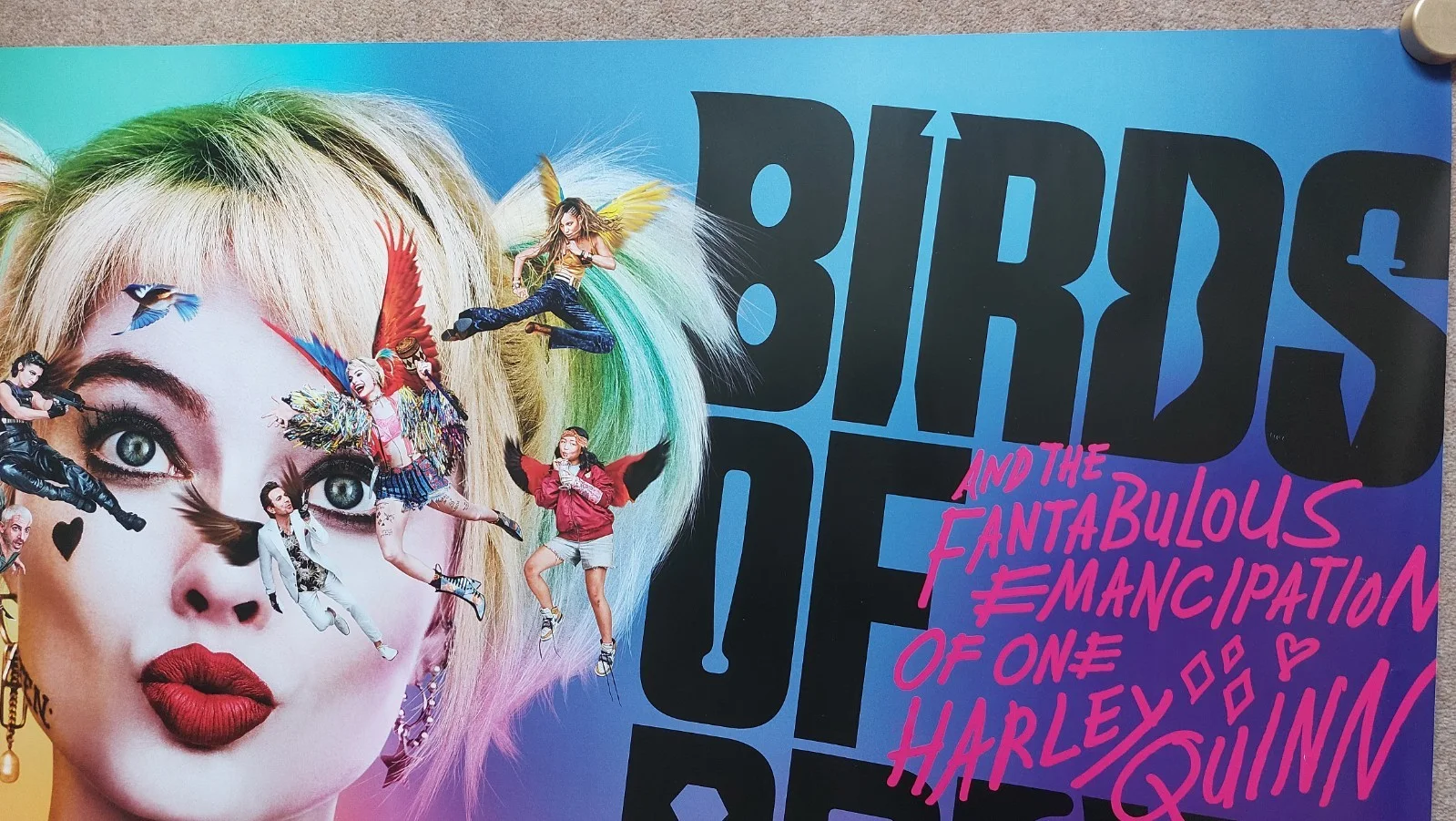 Birds of Prey Original UK Quad Poster, image 5