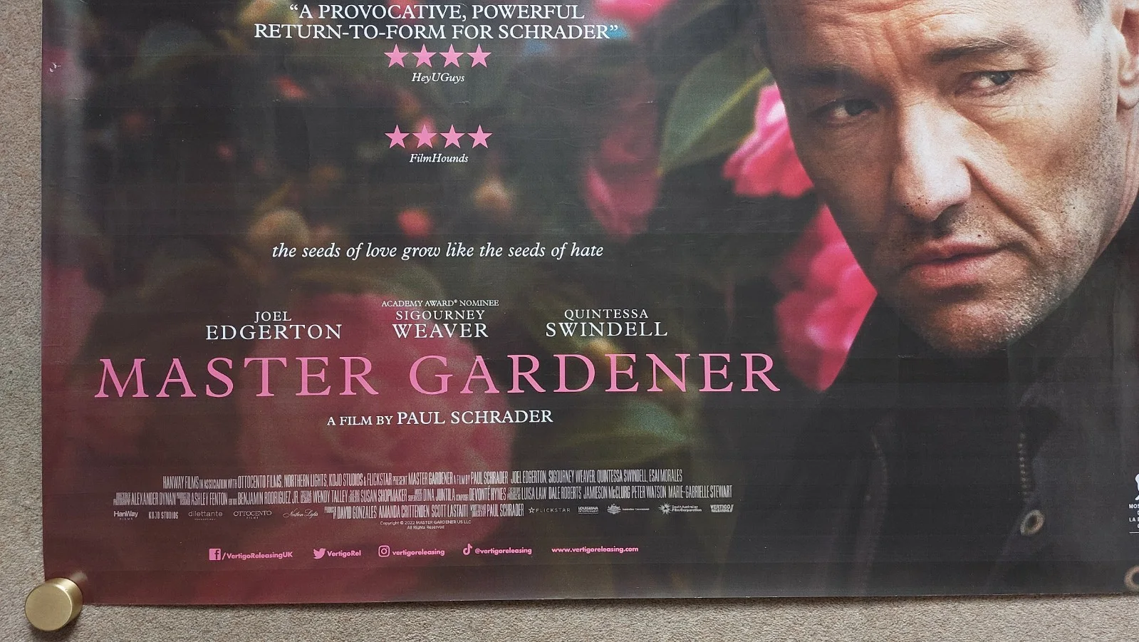 Master Gardener Original UK Quad Poster, image 3