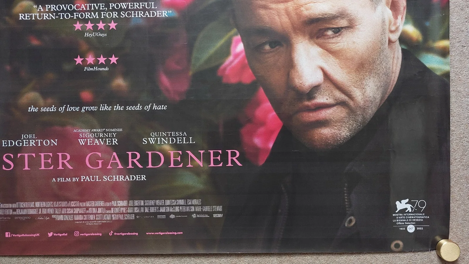 Master Gardener Original UK Quad Poster, image 4