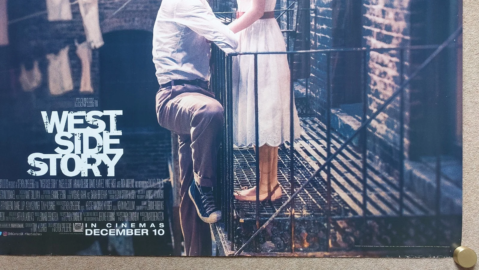 West Side Story Original UK Quad Poster, image 4