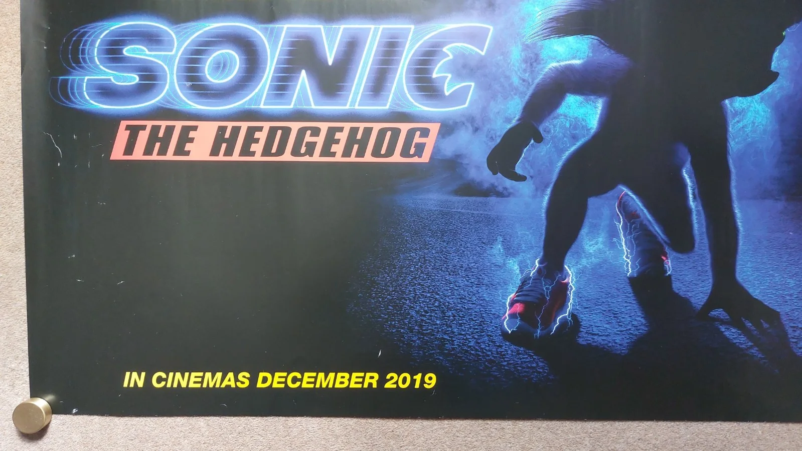 Sonic the Hedgehog Original UK Quad Poster, image 3