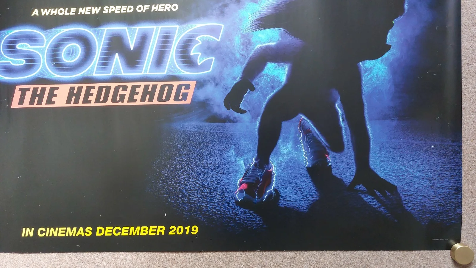 Sonic the Hedgehog Original UK Quad Poster, image 4