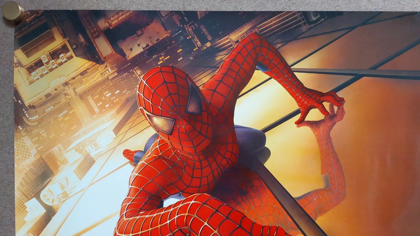 Spiderman Original UK Quad Poster, image 2