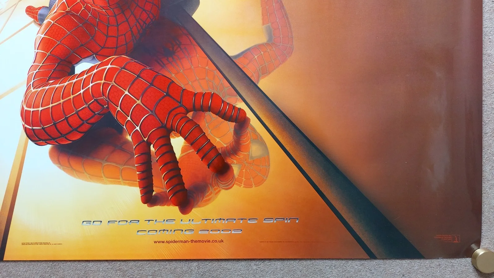 Spiderman Original UK Quad Poster, image 4
