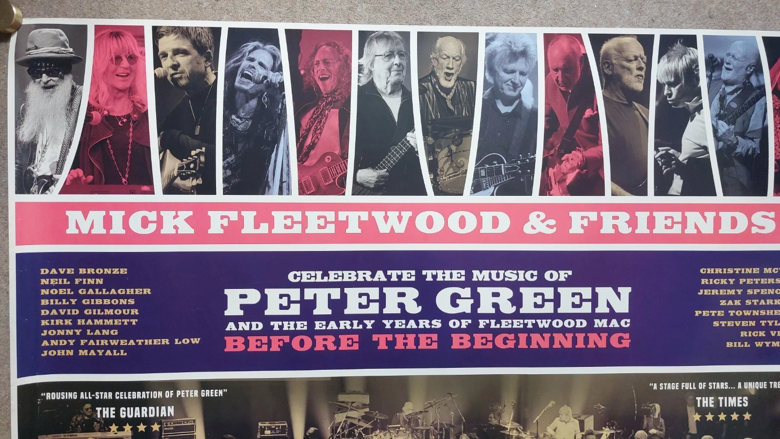 Celebrate the Music of Peter Green Original UK Quad Poster, изображение 2