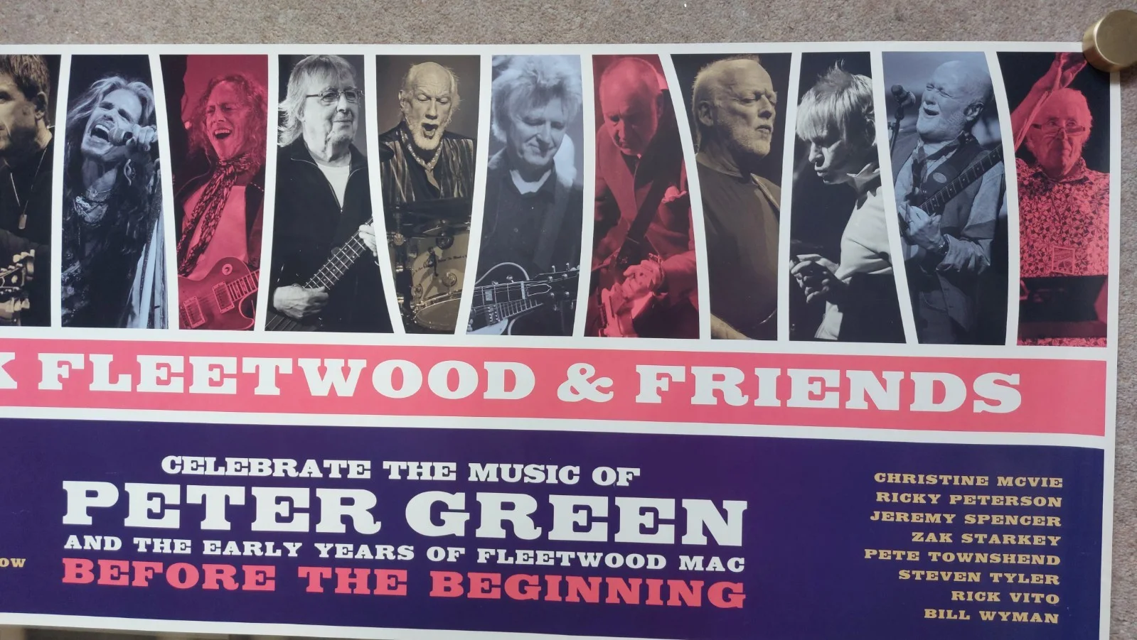 Celebrate the Music of Peter Green Original UK Quad Poster, изображение 5