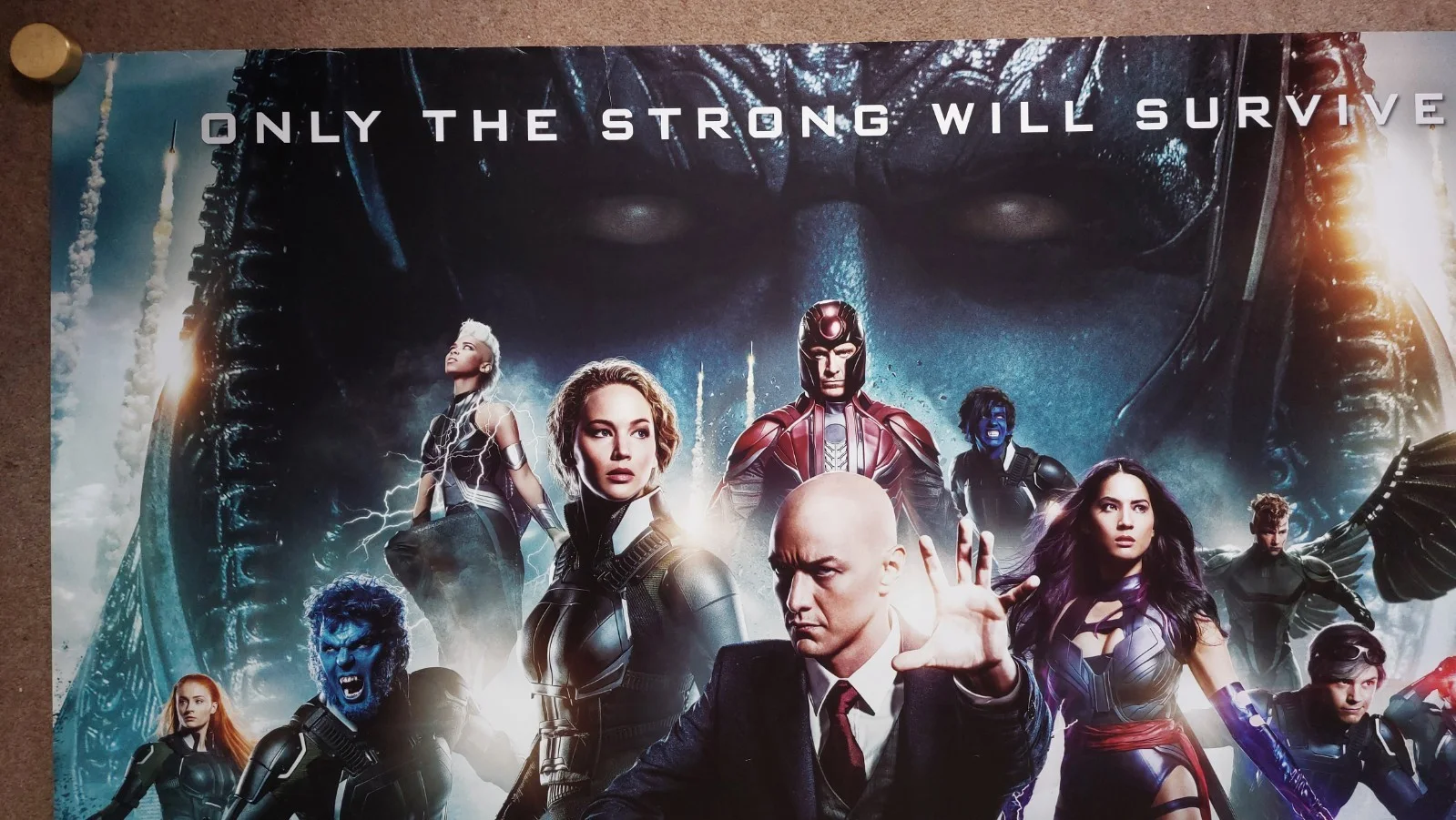 X-Men Apocalypse Original UK Quad Poster, image 2