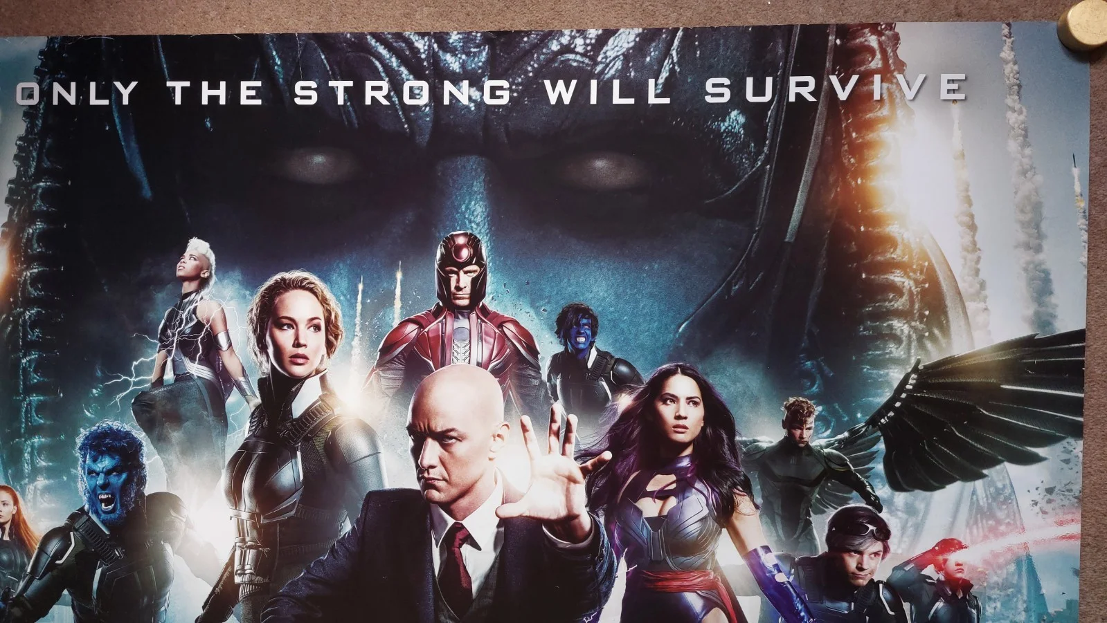 X-Men Apocalypse Original UK Quad Poster, image 4