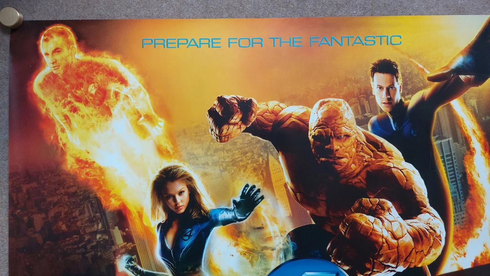 The Fantastic Four Original UK Quad Poster, image 2