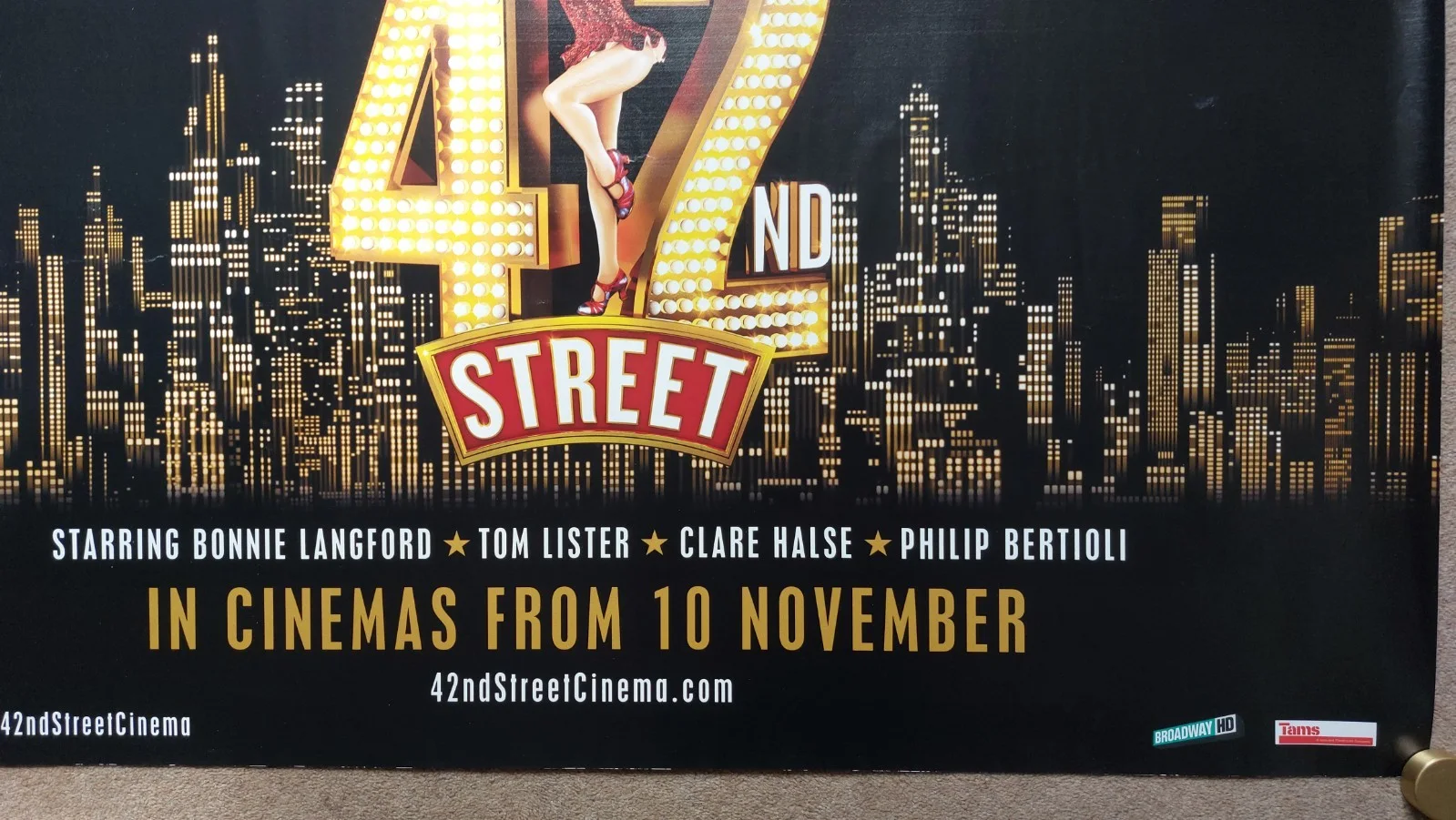 42nd Street: The Musical Original UK Quad Poster, изображение 4
