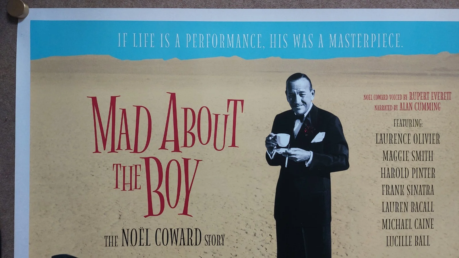 Mad About the Boy Original UK Quad Poster, image 2