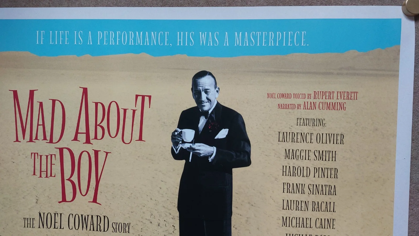 Mad About the Boy Original UK Quad Poster, image 5