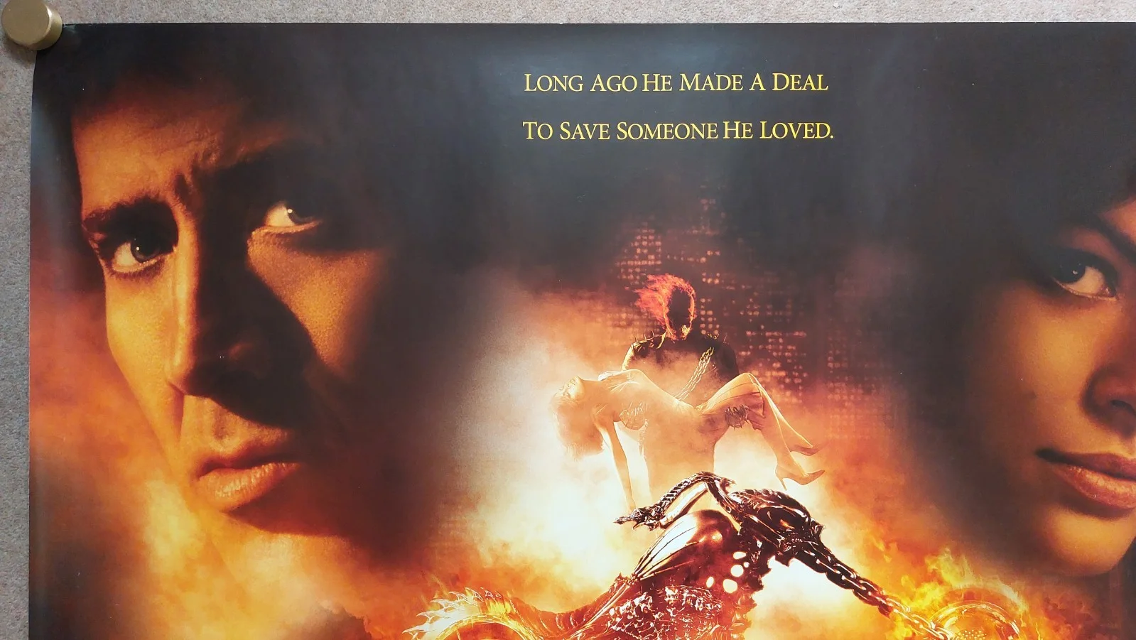Ghost Rider Original UK Quad Poster, image 2