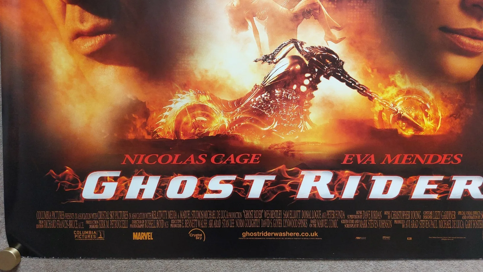 Ghost Rider Original UK Quad Poster, image 3
