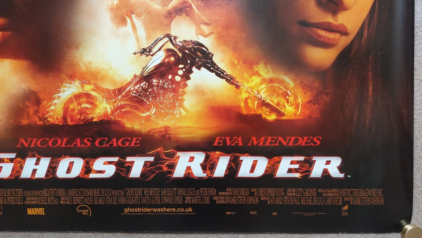 Ghost Rider Original UK Quad Poster, image 4