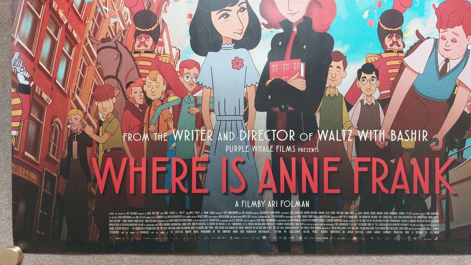 Where is Anne Frank Original UK Quad Poster, image 3